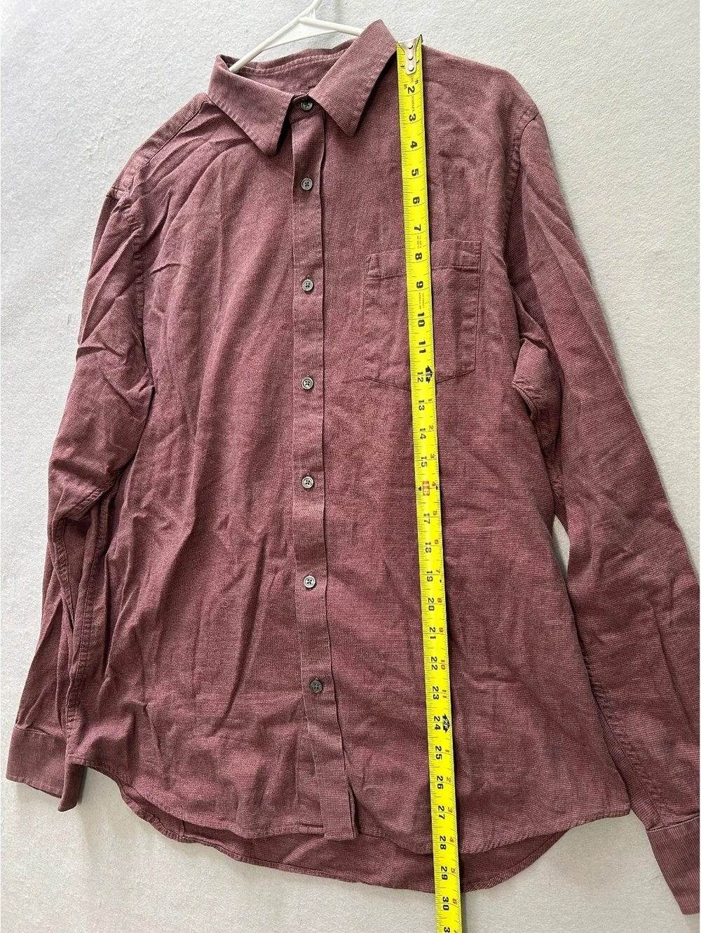 Banana Republic Men's Soft Wash Tailored Slim Fit Long Sleeve Shirt Size Large